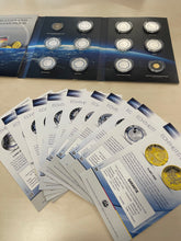 Lade das Bild in den Galerie-Viewer, Blauer Planet Erde Deutsche Gedenkausgaben Set 1x 5€ 10x Silber 333 1x Gold 585
