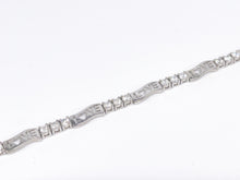 Lade das Bild in den Galerie-Viewer, LOVE Armband | Silber Silberschmuck Schmuck | DQCZ Steine | 21cm | 925er