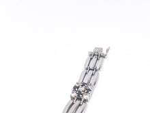 Lade das Bild in den Galerie-Viewer, Silber Schmuck | Silberschmuck | Armband + Ohrringe (Creolen) DQCZ Steine | 925er