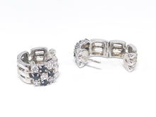 Lade das Bild in den Galerie-Viewer, Silber Schmuck | Silberschmuck | Armband + Ohrringe (Creolen) DQCZ Steine | 925er