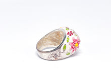 Lade das Bild in den Galerie-Viewer, Vintage Blumen Silber Ring | Silberschmuck | Schmuck | Gr. 59 | 925er