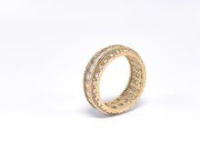 Lade das Bild in den Galerie-Viewer, Memory Memoirering Memoire | Verlobungsring | Ring Silber (vergoldet) | Silberschmuck | Gr. 62/63 8,3mm 925er