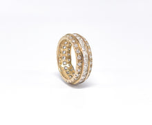 Lade das Bild in den Galerie-Viewer, Memory Memoirering Memoire | Verlobungsring | Ring Silber (vergoldet) | Silberschmuck | Gr. 62/63 8,3mm 925er