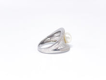 Lade das Bild in den Galerie-Viewer, Silber Perlen (weiß) Ring | Silberschmuck | Schmuck | Gr. 63 | 925er