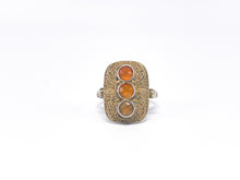 Lade das Bild in den Galerie-Viewer, Vintage "Fahrner" Silber Ring (vergoldet) | Silberschmuck | Schmuck | Gr. 57 | 925er