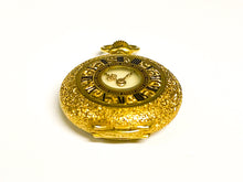 Lade das Bild in den Galerie-Viewer, Antik Vintage Savonette Taschenuhr | Monopol | Gold Uhr | Ø 30,3mm | 14 Karat 585K