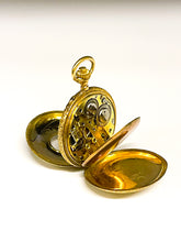 Lade das Bild in den Galerie-Viewer, Antik Vintage Savonette Taschenuhr | Monopol | Gold Uhr | Ø 30,3mm | 14 Karat 585K