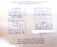 Lade das Bild in den Galerie-Viewer, Bicolor Schmuck-Set I Ohrringe Anhänger I Gold Weißgold I 14 Karat 585K I 0,24ct Diamanten I + Zertifikate