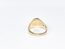 Lade das Bild in den Galerie-Viewer, College High School I Siegelring Bernards Ring I USA I Herren Ring I "BAND/ CLABS/ HJ" 1987 I 10K 417 Karat Gold I + roter Stein