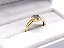 Lade das Bild in den Galerie-Viewer, Vintage Diamantring Gold Ring 14 Karat 585K - 0,21 ct Diamant Schmuck