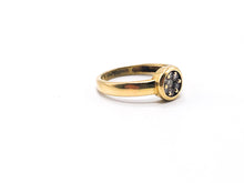 Lade das Bild in den Galerie-Viewer, Vintage Diamantring Gold Ring 14 Karat 585K - 0,21 ct Diamant Schmuck