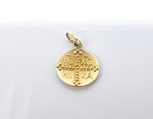 Lade das Bild in den Galerie-Viewer, Vintage Schmuck I IC XC NI KA + ethnische Motive I Konstantinato Byzantine I Kreuz Saint Helen I Gold Anhänger I 14 Karat 585K