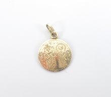 Lade das Bild in den Galerie-Viewer, Vintage Schmuck I IC XC NI KA + ethnische Motive I Konstantinato Byzantine I Kreuz Saint Helen I Gold Anhänger I 14 Karat 585K