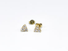 Lade das Bild in den Galerie-Viewer, Diamanten Ohrringe Ohrstecker I Damen Gold Schmuck I 0,60ct 14 Karat 585K