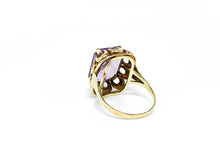 Lade das Bild in den Galerie-Viewer, Antik - Vintage Gold Ring I rosa lila Amethyst I Goldschmuck I 14 Karat 585K