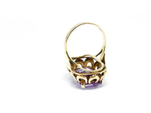 Lade das Bild in den Galerie-Viewer, Antik - Vintage Gold Ring I rosa lila Amethyst I Goldschmuck I 14 Karat 585K