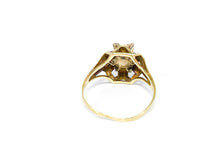 Lade das Bild in den Galerie-Viewer, Vintage Schmuck I Gold Ring I 14 Karat 585K I Perle + Diamanten ca. 0,15ct