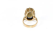 Lade das Bild in den Galerie-Viewer, wunderschöner Damen Vintage Ring I USA I 60er Jahre I Rauchquarz I Gold Schmuck I 10 Karat 417K