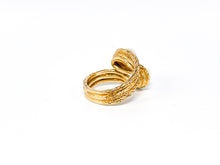 Lade das Bild in den Galerie-Viewer, Vintage I Gold Schmuck Ring I Jugendstil 60er Jahre I Goldschmuck I weiße Perlen I 14 Karat 585K