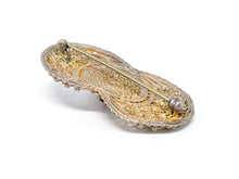 Lade das Bild in den Galerie-Viewer, Antike Vintage I traumhafte Brosche I Art déco - Jugendstil I 1940er Jahre I *red Stone* I *** ARTIKEL IST VERFÜGBAR ***