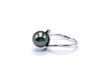 Lade das Bild in den Galerie-Viewer, Tahiti Perlen PERLFEKT Gold Ring Weißgold 14 Karat 585K