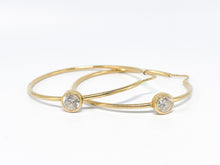 Lade das Bild in den Galerie-Viewer, Gold Creolen Ă 50mm I Goldschmuck I Damen Ohrringe I 18 Karat 750K