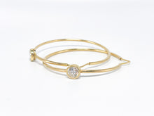 Lade das Bild in den Galerie-Viewer, Gold Creolen Ă 50mm I Goldschmuck I Damen Ohrringe I 18 Karat 750K