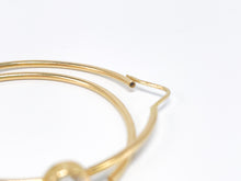 Lade das Bild in den Galerie-Viewer, Gold Creolen Ă 50mm I Goldschmuck I Damen Ohrringe I 18 Karat 750K