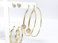 Lade das Bild in den Galerie-Viewer, Gold Creolen Ă 50mm I Goldschmuck I Damen Ohrringe I 18 Karat 750K