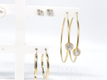 Lade das Bild in den Galerie-Viewer, Gold Creolen Ă 50mm I Goldschmuck I Damen Ohrringe I 18 Karat 750K