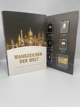 Lade das Bild in den Galerie-Viewer, 11/12er Set I Wahrzeichen der Welt I 999/1000er Goldbarren Gold Barren I 5 Dollars I Münzen I PP I 2019 & 2020