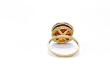 Lade das Bild in den Galerie-Viewer, Antik - Vintage Bernstein Gold Ring Schmuck Goldschmuck 8 Karat 333K Damen Schmuck