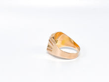 Lade das Bild in den Galerie-Viewer, Vintage Siegelring I Herrenring I Herren Gold Ring I Roségold Rotgold I 1960er Jahre I 14 Karat 585K