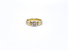 Lade das Bild in den Galerie-Viewer, Diamantring I 0,23ct Diamant Ring I BICOLOR I Gold Weißgold I 14 Karat 585K