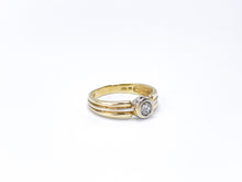 Lade das Bild in den Galerie-Viewer, Diamantring I 0,23ct Diamant Ring I BICOLOR I Gold Weißgold I 14 Karat 585K