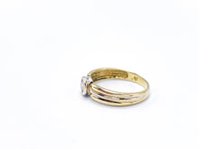 Lade das Bild in den Galerie-Viewer, Diamantring I 0,23ct Diamant Ring I BICOLOR I Gold Weißgold I 14 Karat 585K