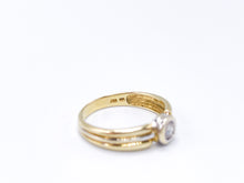 Lade das Bild in den Galerie-Viewer, Diamantring I 0,23ct Diamant Ring I BICOLOR I Gold Weißgold I 14 Karat 585K
