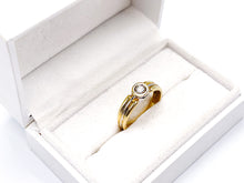 Lade das Bild in den Galerie-Viewer, Diamantring I 0,23ct Diamant Ring I BICOLOR I Gold Weißgold I 14 Karat 585K