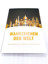 Lade das Bild in den Galerie-Viewer, 11/12er Set I Wahrzeichen der Welt I 999/1000er Goldbarren Gold Barren I 5 Dollars I Münzen I PP I 2019 & 2020