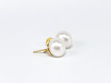 Lade das Bild in den Galerie-Viewer, Perlen Ohrringe Ohrstecker I Gold Schmuck Perlenschmuck I 14 Karat 585K
