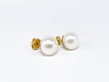 Lade das Bild in den Galerie-Viewer, Perlen Ohrringe Ohrstecker I Gold Schmuck Perlenschmuck I 14 Karat 585K