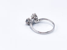 Lade das Bild in den Galerie-Viewer, Antik Vintage Ring I Schmuck I Gold Weißgold 0,81ct Diamanten I LUPENREIN - IF I "Verlobungsring" + Original Zertifikat