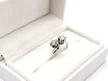 Lade das Bild in den Galerie-Viewer, Antik Vintage Ring I Schmuck I Gold Weißgold 0,81ct Diamanten I LUPENREIN - IF I "Verlobungsring" + Original Zertifikat