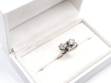 Lade das Bild in den Galerie-Viewer, Antik Vintage Ring I Schmuck I Gold Weißgold 0,81ct Diamanten I LUPENREIN - IF I "Verlobungsring" + Original Zertifikat