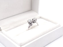 Lade das Bild in den Galerie-Viewer, Antik Vintage Ring I Schmuck I Gold Weißgold 0,81ct Diamanten I LUPENREIN - IF I "Verlobungsring" + Original Zertifikat