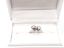 Lade das Bild in den Galerie-Viewer, Antik Vintage Ring I Schmuck I Gold Weißgold 0,81ct Diamanten I LUPENREIN - IF I "Verlobungsring" + Original Zertifikat