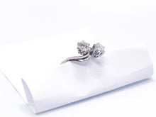 Lade das Bild in den Galerie-Viewer, Antik Vintage Ring I Schmuck I Gold Weißgold 0,81ct Diamanten I LUPENREIN - IF I "Verlobungsring" + Original Zertifikat