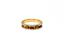 Lade das Bild in den Galerie-Viewer, Antik - Vintage Gold Ring I 18 Karat 750K I gelb - orange CITRINEN