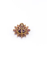 Lade das Bild in den Galerie-Viewer, Vintage Luxus Schmuck I Gold Anhänger I Amethyst lila Stern I 14 Karat 585K