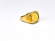 Lade das Bild in den Galerie-Viewer, 2 Pesos - DOS PESOS 1945 - 900er Goldmünze - Gold Münze Ring I Münzring I Herrenring I 14 Karat 585K I VINTAGE